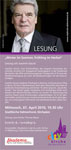 lesung mit gauck